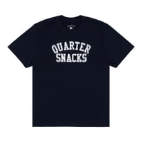QUARTER SNACKS / MOTION ARCH TEE (NAVY)