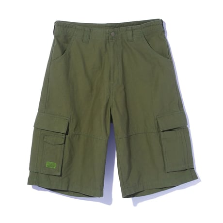 XLARGE | CARGO SHORT PANTS(OLIVE)