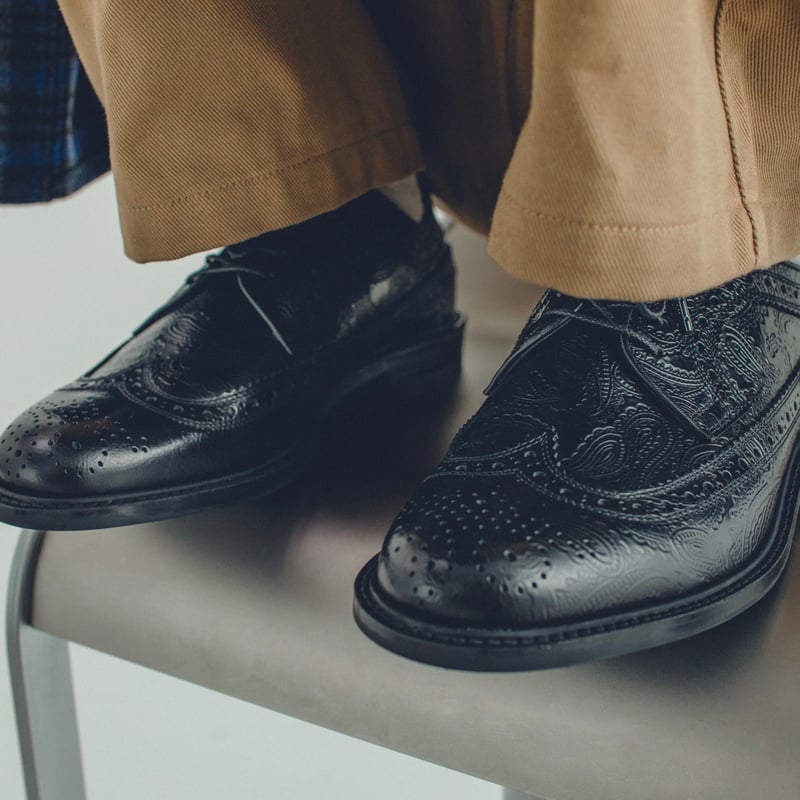The Kenford Fineshoes | CLASSIC WING TIP(BLACK