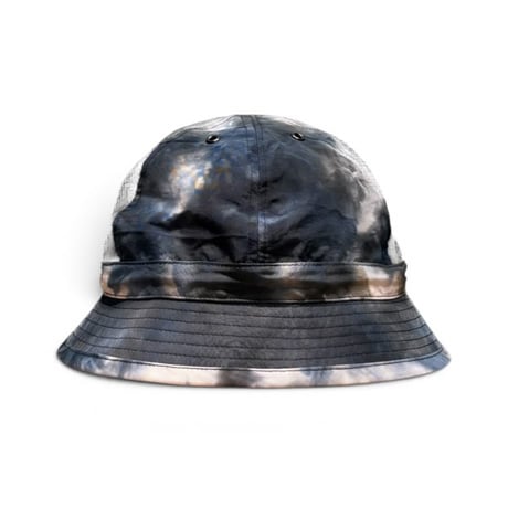 坩堝 (RUTSUBO) | HERITAGE TIEDYE 6PANEL HAT (Navy Tiedye)
