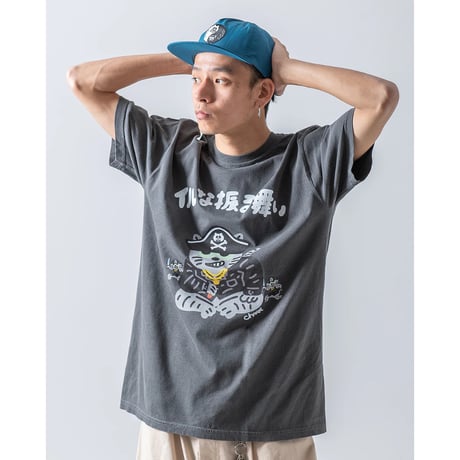 FLATLUX|Charr Morita x FLATLUX Nyanpiece Tee(white)