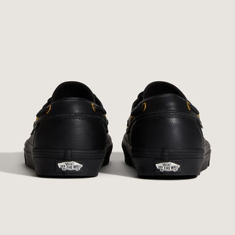 VANS | 2-EYELET DECK SHOES (BLACK)