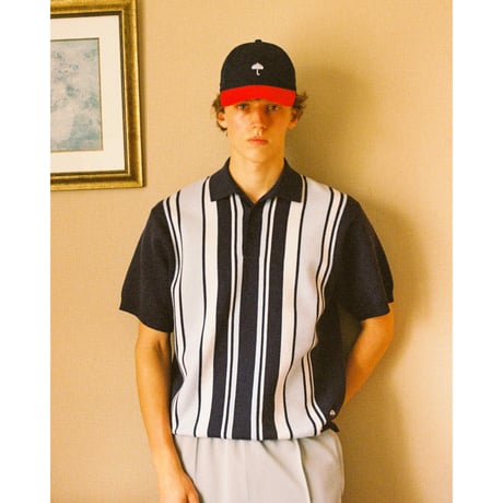 HELAS | BRONX KNIT POLO "NAVY"