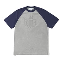 Butter Goods | Harvest Raglan Tee (Navy)
