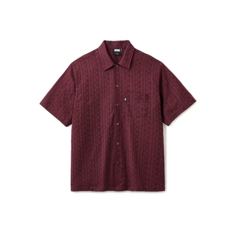 FTC | CHECKER LACE SHIRT "WINE" (FTC026SUMSH03)