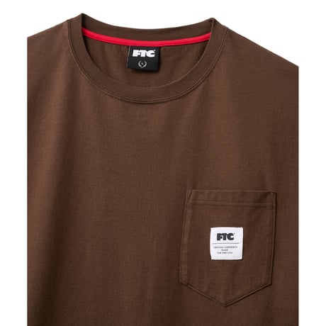 FTC | POCKET TEE "BROWN" (FTC026SUMSH15)