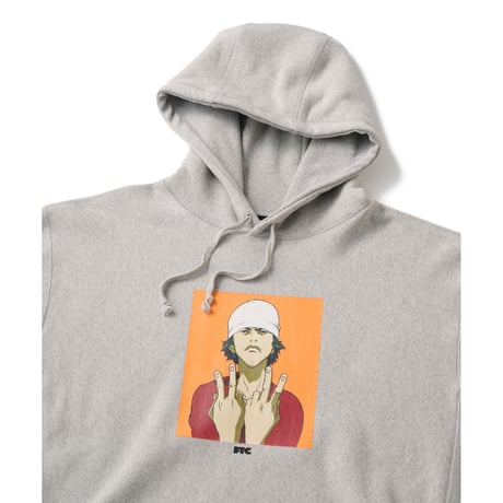 FTC | "FTC x SAMURAI CHAMPLOO" MUGEN HOODY "GRAY" (FTC025SCSW01)