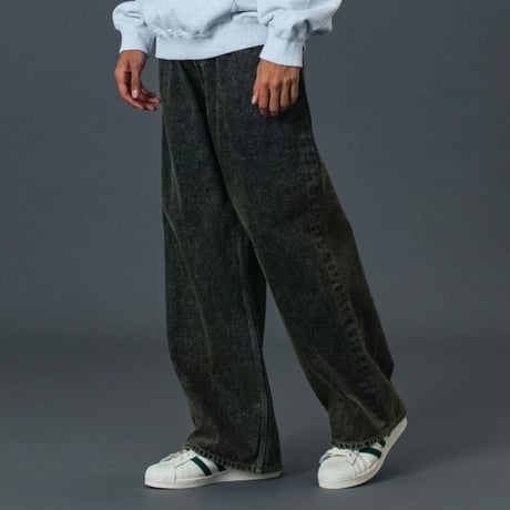 XLARGE | EMBOSSED DENIM PANTS(BEIGE)