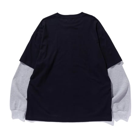 XLARGE | LAYERED L/S TEE (BLACK)