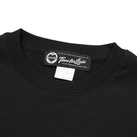 Time For Livin‘ / Jason Keam Made in LBC for T.F.L CREW SWEAT (S.BLACK)