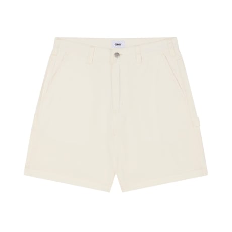 OBEY |BIG TIMER CARPENTER SHORT(EGRET FADED WASH)