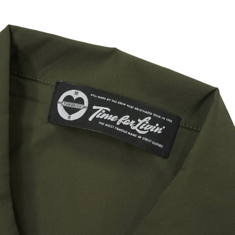 Time For Livin′ / M/R ACTIVE SHIRT (OLIVE)