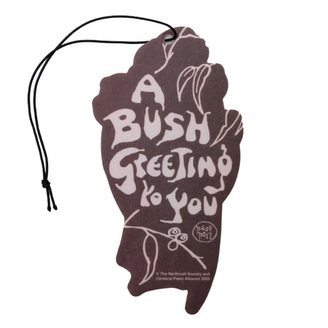 PASS~PORT | Pass~Port & May Gibbs Bush Greeting Air Freshener "Lavender scented"