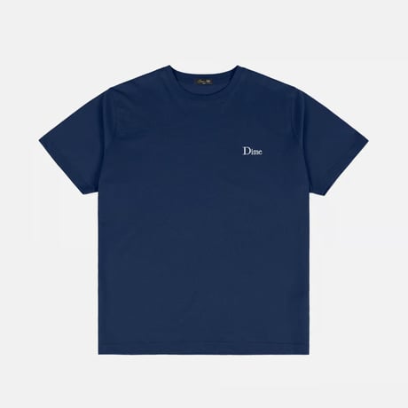 Dime / Classic Small Logo T-Shirt (Midnight Navy)