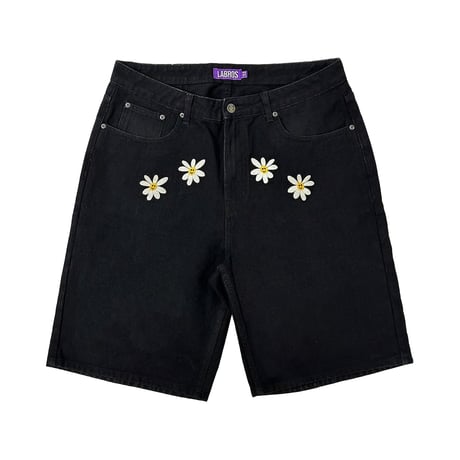 LABROS / 4 Daisy Shorts (Black)