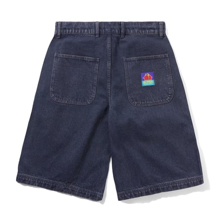 Butter Goods| Work Shorts (Distressed Tinted Indigo)