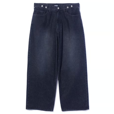 XLARGE | WASHED BAGGY DENIM PANTS(BLACK)