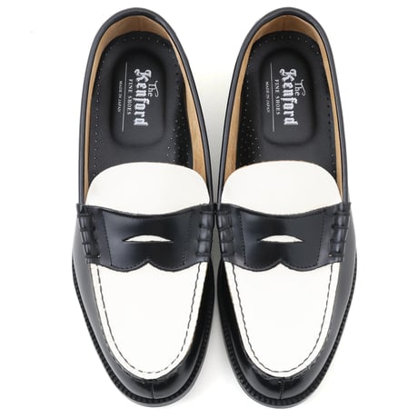 The Kenford Fineshoes |COMBI LOAFERS(BLACK WHITE/Man)