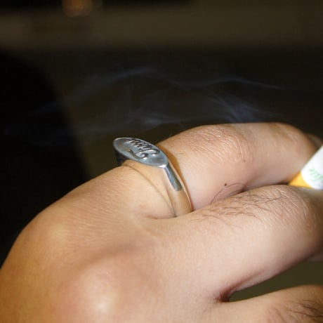 Time For Livin‘ / "MOTOR" LOGO RING (SILVER)