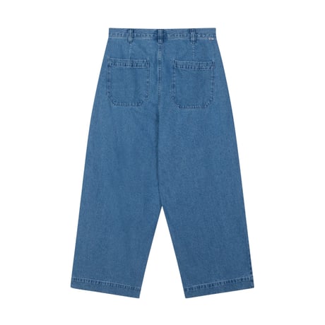 OBEY | OLIVER DENIM PLEATED PANT (LIGHT INDIGO)