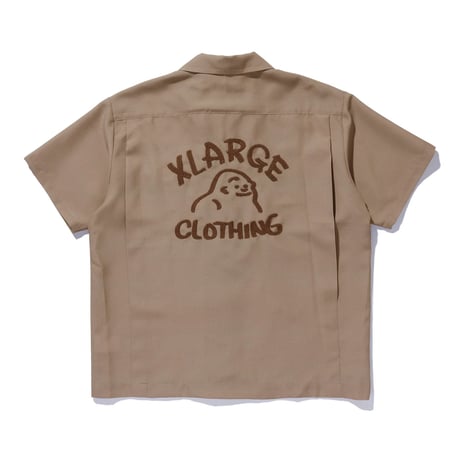 XLARGE | DRAWING OG S/S SHIRT(BROWN)