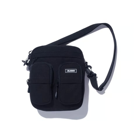 XLARGE | CANVAS TACTICAL SHOULDER BAG(BLACK)