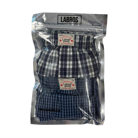 LABROS / Boxer Shorts - 2 Pack (Navy / Blue)