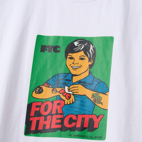 FTC | TATTOO SHOP TEE "WHITE" (FTC025SUMC03)