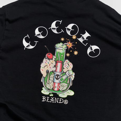 COCOLO BLAND / MELON SODA FLOAT S/S TEE (BLACK)