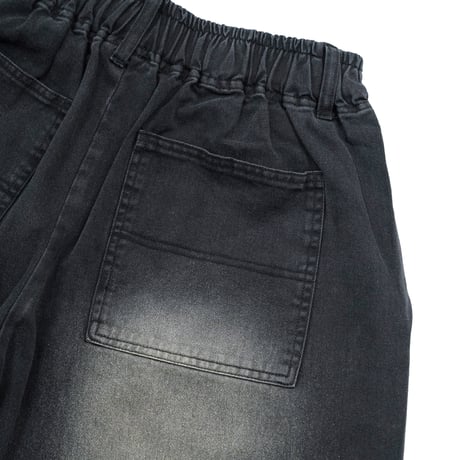 Time For Livin‘ / Double Knee Shorts (Black)