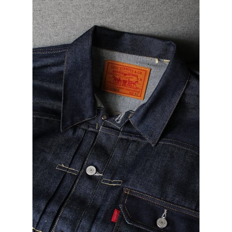 LEVI'S VINTAGE CLOTHING / 1936 TYPE I TRUCKER JACKET ORGANIC RIGID (DARK INDIGO)
