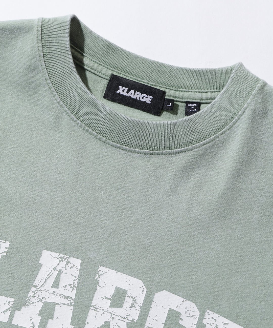 XLARGE | PANELED S/S TEE(GREEN) | T.F.L online. XLARGE | PANELED S/S TEE(GREEN) | T.F.L online.