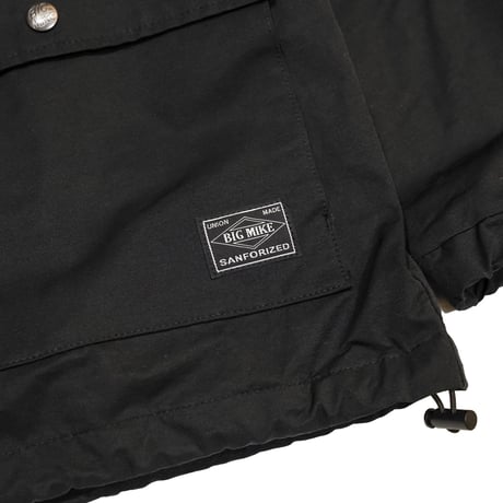 BIG MIKE / DESIGN MESH COACH JACKET (BLACK)