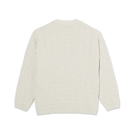 POLAR SKATE CO. / Alex Sweater (Ivory Grey Melange)