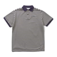 Butter Goods | Tunnel S/S Polo Shirt (Navy / White)