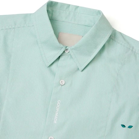 GOOPiMADE |  GCMP-S1 Hidden in Stripe Shirt (Green)