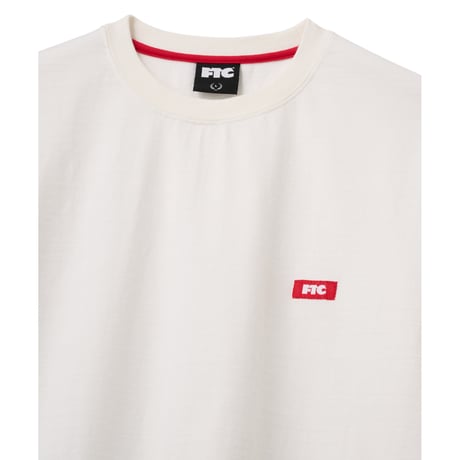 FTC | PIGMENT DYED SMALL LOGO L/S TOP "WHITE" (FTC025AWSH06 )