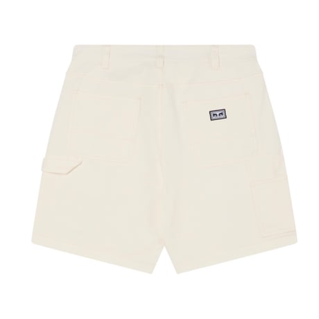 OBEY |BIG TIMER CARPENTER SHORT(EGRET FADED WASH)