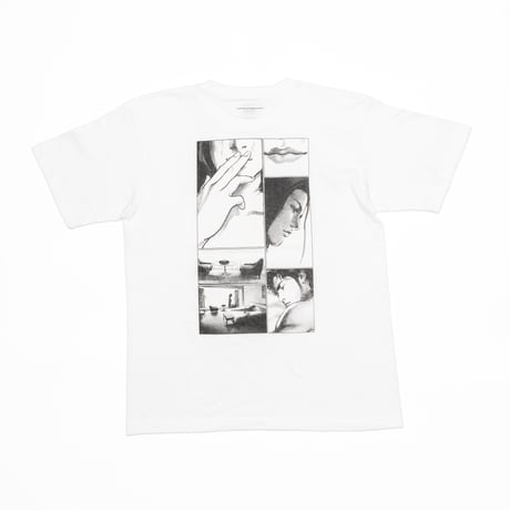 NEMES | 296 NEMES x HEAT "HOTEL" T-SHIRT(White)