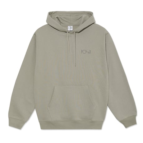 POLAR SKATE CO. / Dave Hoodie - Stroke Logo (Vetiver)