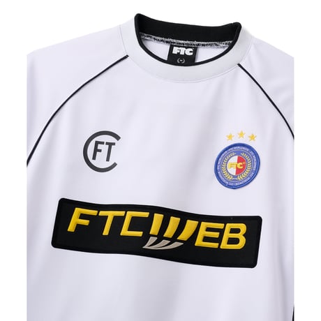 FTC | PIPING SOCCER JERSEY "WHITE" (FTC026SUMSH09)