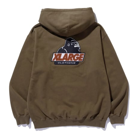 XLARGE | OLD OG HOODED SWEATSHIRT(BROWN)
