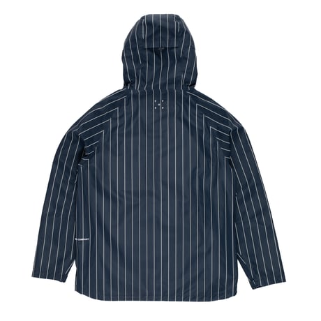 POP TRADING COMPANY / Pinstripe Oracle Jacket (Navy/White)