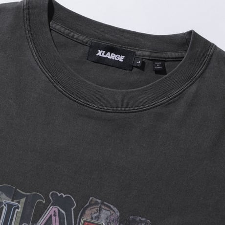 XLARGE | LETTERING S/S TEE(BLACK)