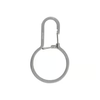 NITE IZE / DUALPASS KEY RING #3 (STAINLESS SILVER)