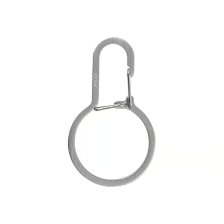 NITE IZE / DUALPASS KEY RING #3 (STAINLESS SILVER)