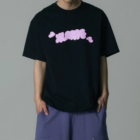 XLARGE | THROW UP S/S TEE(BLACK)