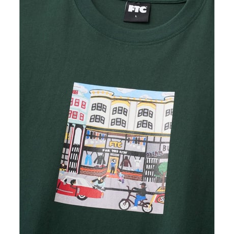 FTC | SHOP TEE - Artwork by Pilar O' Conner "FOREST GREEN" (FTC026SPT03)