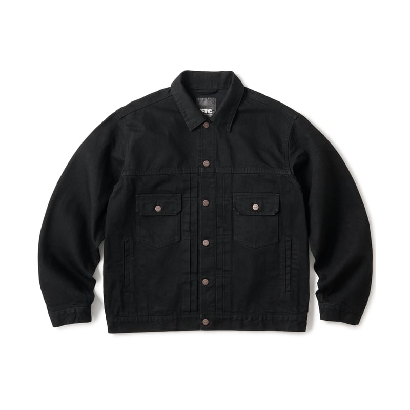 ジャケット・アウター ID wear black denim jacket OVERSIZED FIT DENIM JACKET IN DARK BLUE, FW24 - Zambesi Store