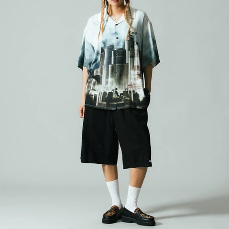 XLARGE | LOOSE EASY SHORT PANTS(BLACK)